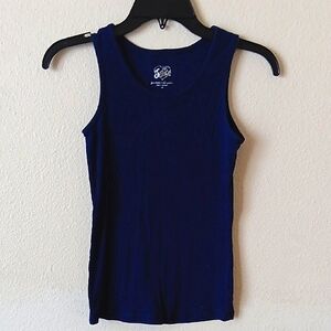 Navy Blue Tank Top
